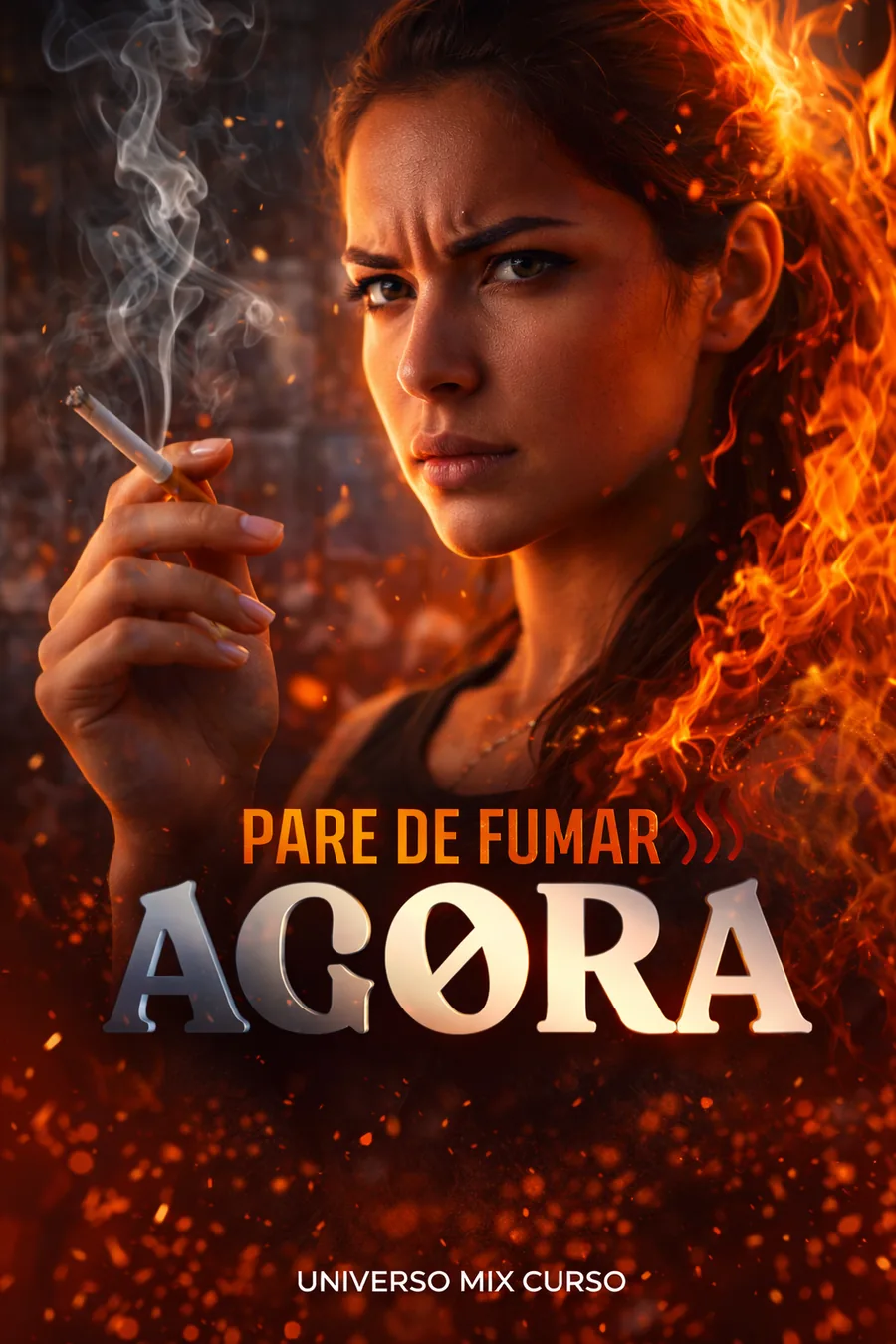 Capa de Pare de Fumar Agora